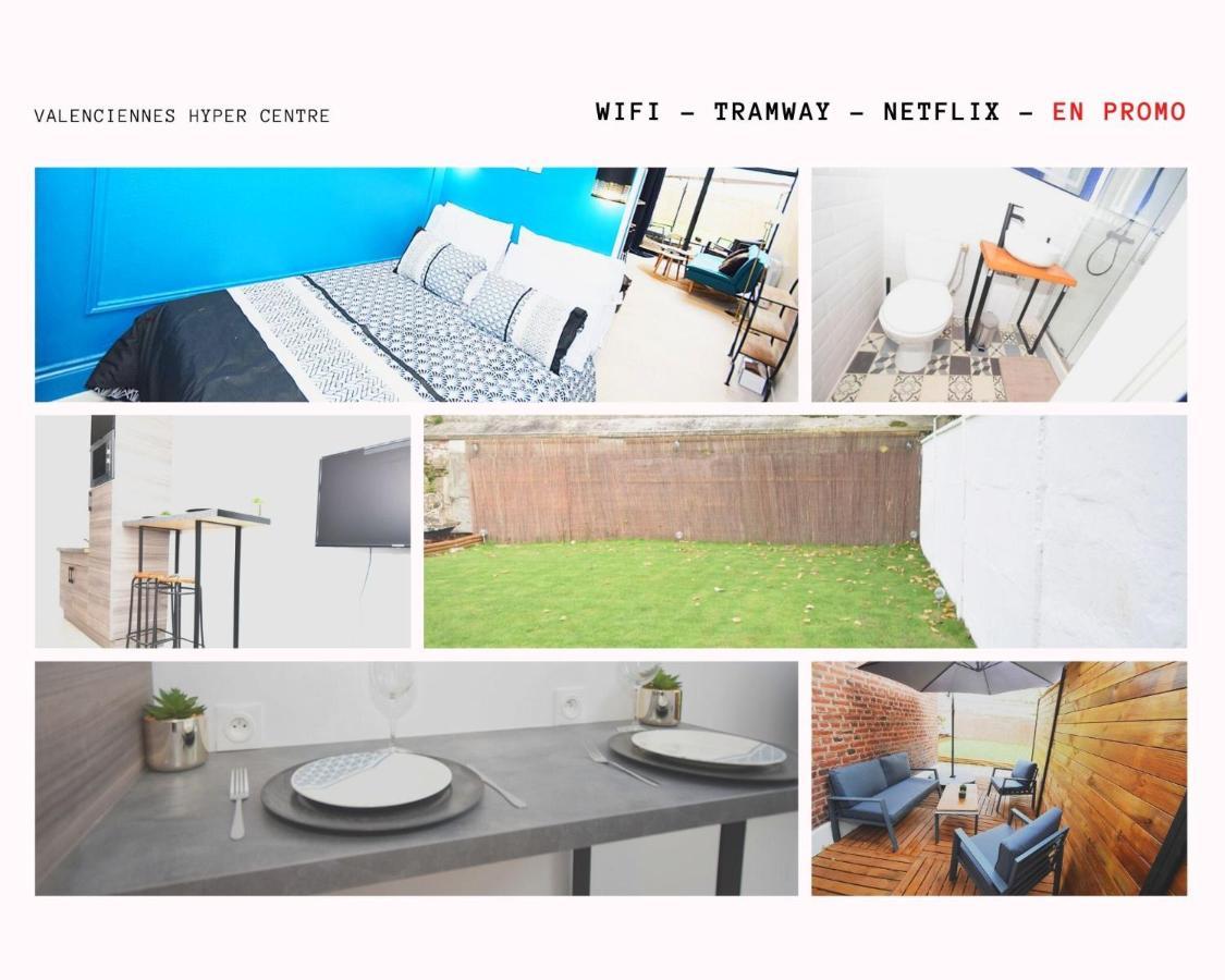 Cosy Appart - Hyper Centre - Tramway - Terrasse - Lerelaisdodile3 Valenciennes Exteriör bild